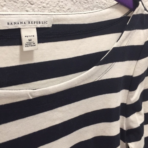 Banana Republic Striped Tee - Picture 3 of 3